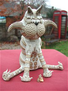  Attitude Cat - seated 